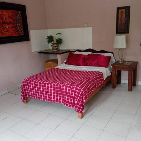 En Planta Alta A Pie De Avenida Apartment Cozumel Bagian luar foto
